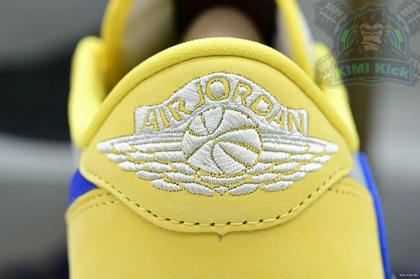 Kimikick Air 1Low x Jordan Canary Scott Travis Jordan 0325